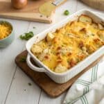 Potato Chicken Ranch Casserole: Easy, Creamy, and Perfect for Any Night 5 potato chicken ranch casserole fresh from oven