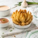 Air Fryer Onion Blossom Recipe That’s Crispy, Easy, and Totally Addictive 5 Air fryer onion blossom recipe with crispy golden petals