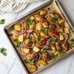 Chicken Shawarma Sheet-Pan Dinner: A Weeknight Hero with Bold Flavor 5 Chicken shawarma sheet-pan dinner fresh from oven