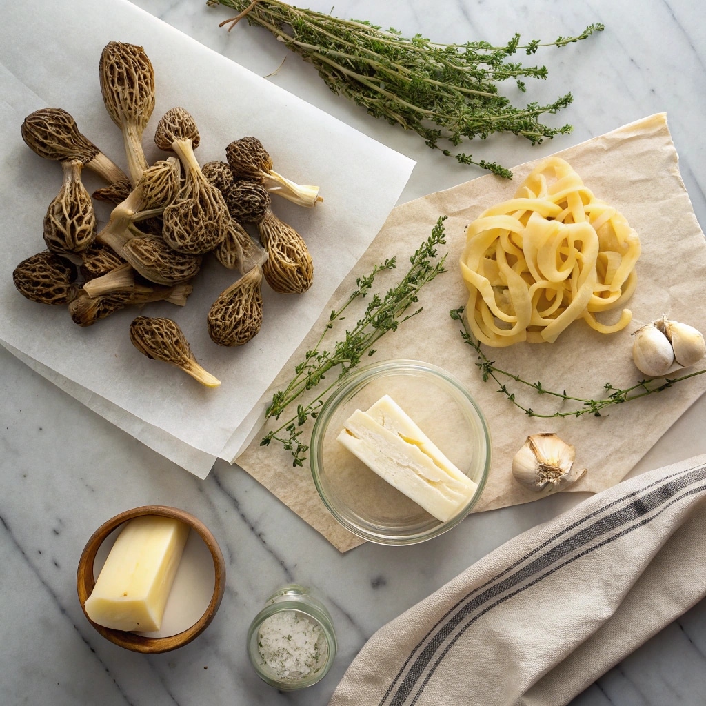 Morel Mushroom Recipes That Make Spring Taste Incredible 7 Ingredients for creamy morel mushroom skillet