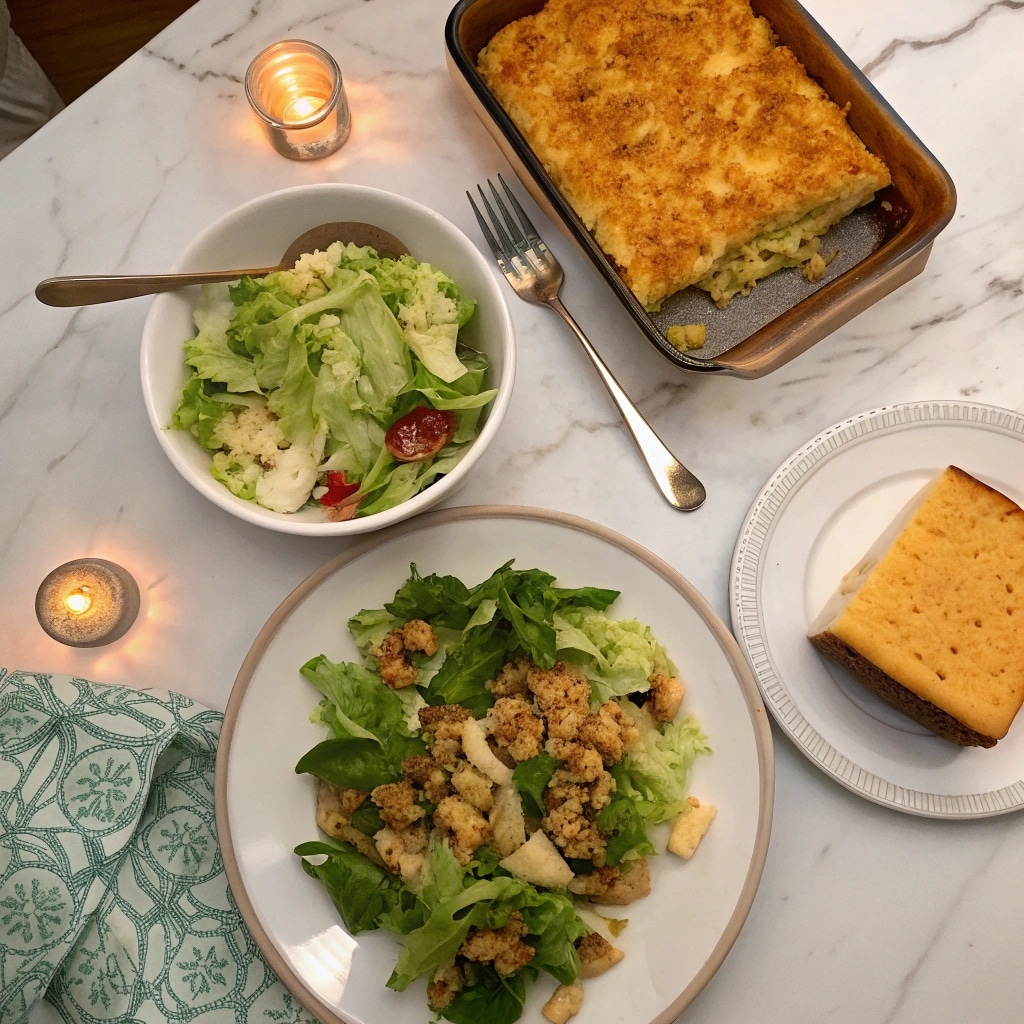 Killed Lettuce Salad: A Classic Appalachian Comfort Dish Done Right 8 Killed lettuce salad with Southern dinner