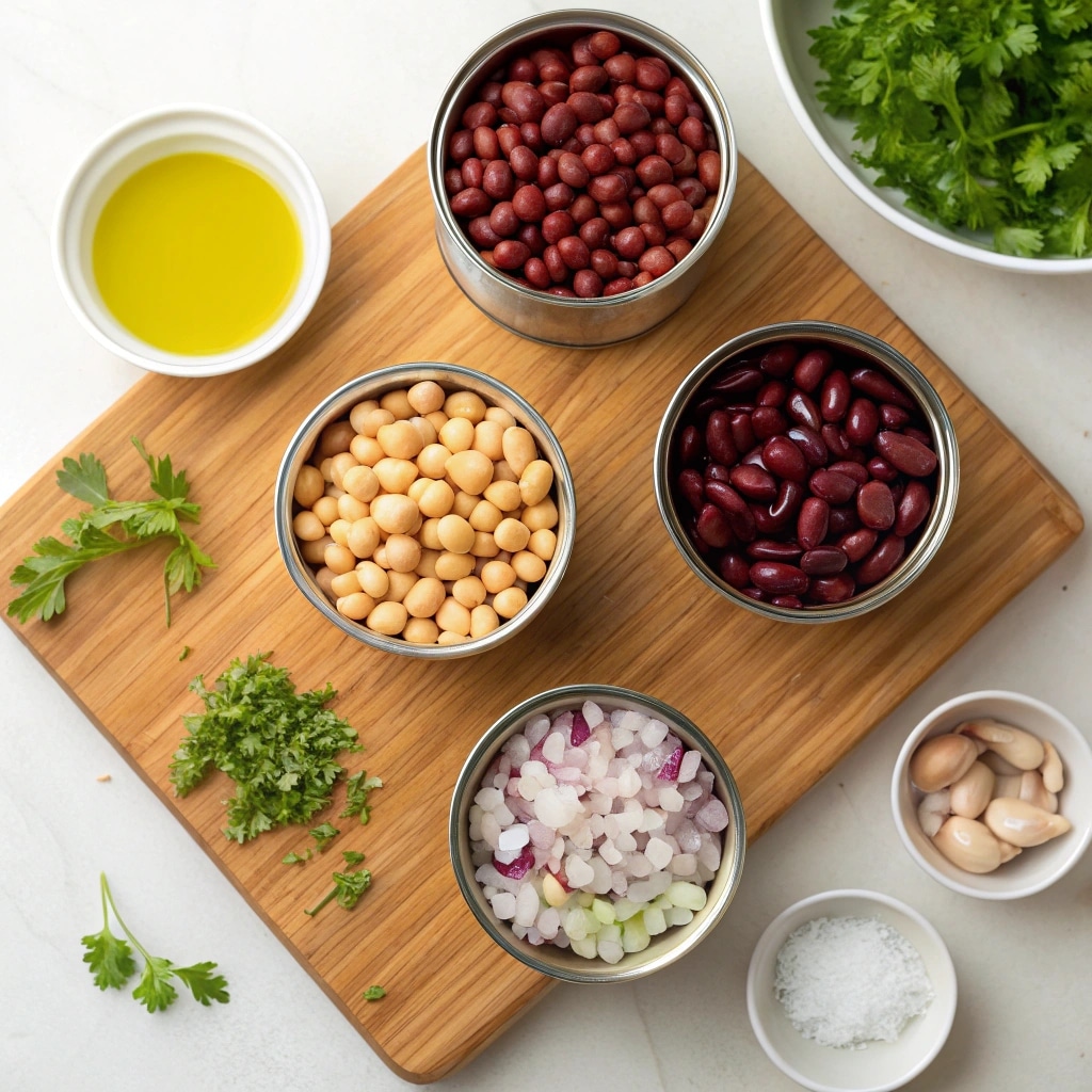 Dense Bean Salad Recipe That Keeps You Full (No Boring Bites!) 7 ingredients for dense bean salad recipe
