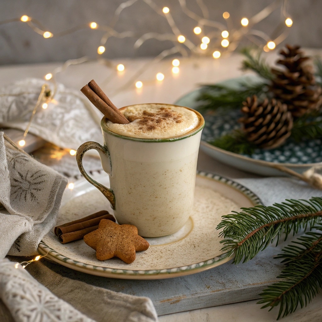 Egg Nog Latte Recipe: Cozy Holiday Latte You Can Make at Home 8 Egg nog latte with gingerbread