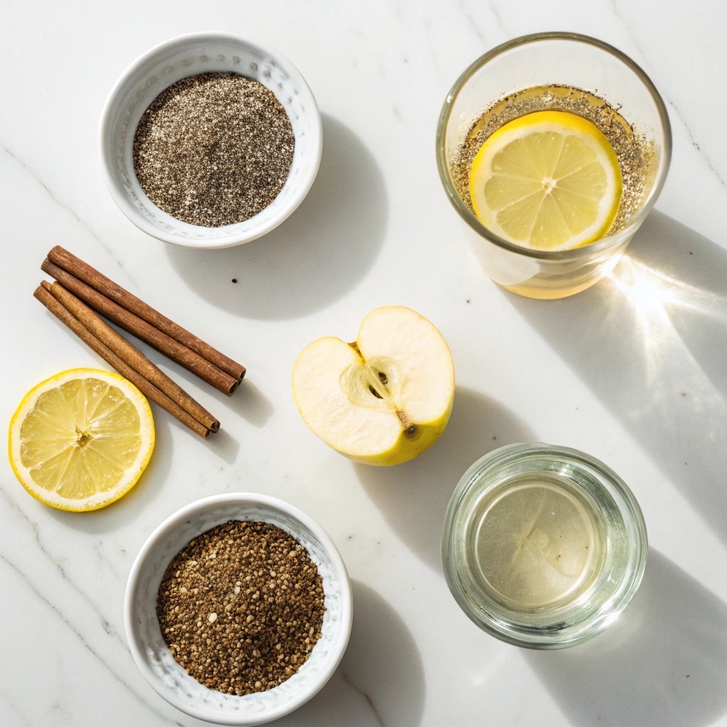 Natural Ozempic Drink Recipe for Craving Control and Weight Support 6 Ingredients for natural ozempic drink recipe