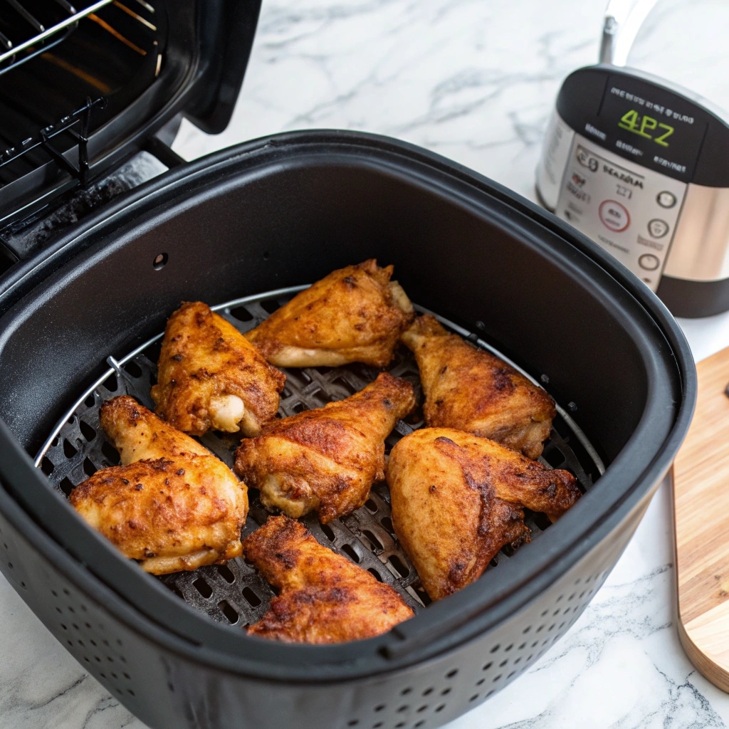 Air Fryer Chicken Wings: Easy, Crispy, and Absolutely Delicious 7 cooking chicken wings in air fryer basket
