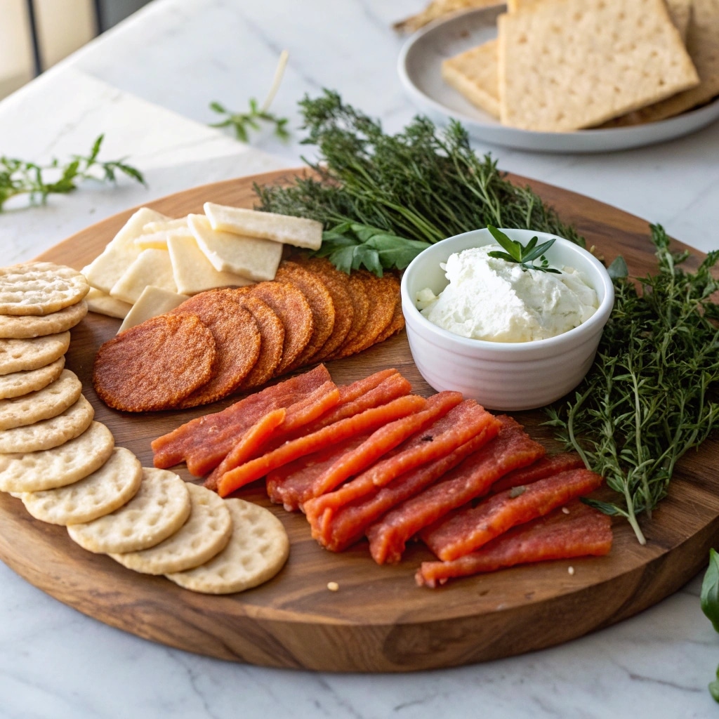 Candied Salmon: A Sweet and Savory Delight 8 serving candied salmon appetizer board