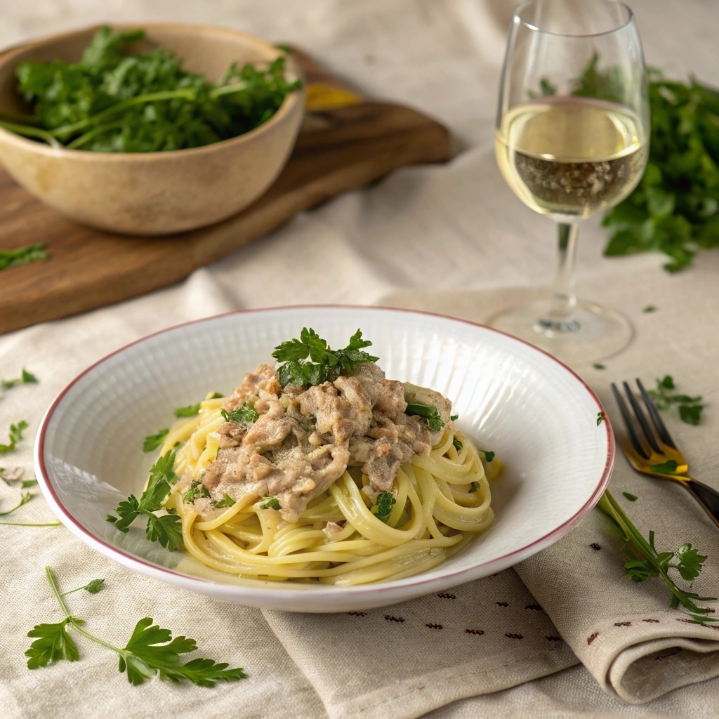 Buona Beef Tuna Genovese Copycat Recipe: A Comforting Italian Twist 8 Serving buona beef tuna genovese recipe with pasta