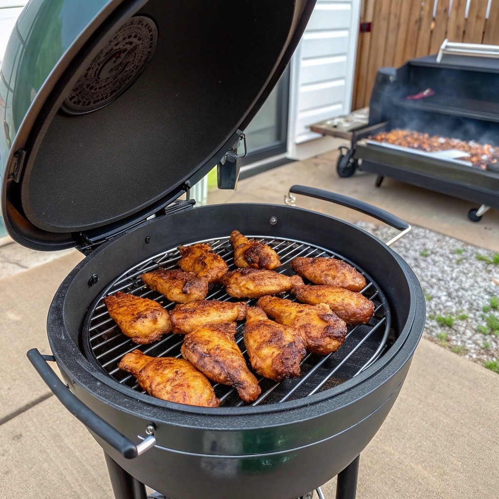 Smoked Chicken Wings Recipe That Delivers Real Backyard Flavor 10 Chicken wings smoking at 225 degrees