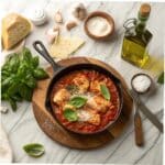 Italian Chicken Recipes That Bring the Taste of Italy to Your Table 5 Italian chicken recipes in skillet with herbs