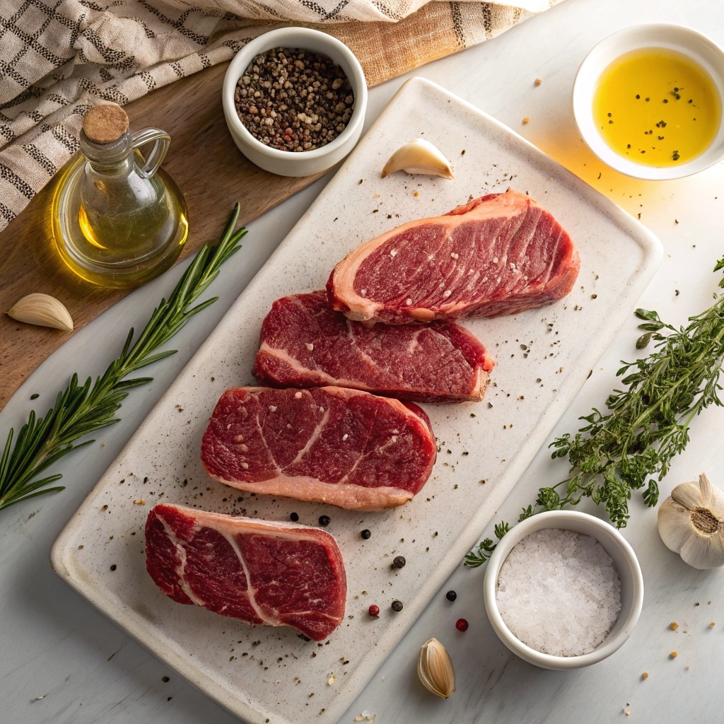 Air Fryer Sirloin Steak That’s Juicy, Fast, and Full of Flavor 7 sirloin steak ingredients for air frying