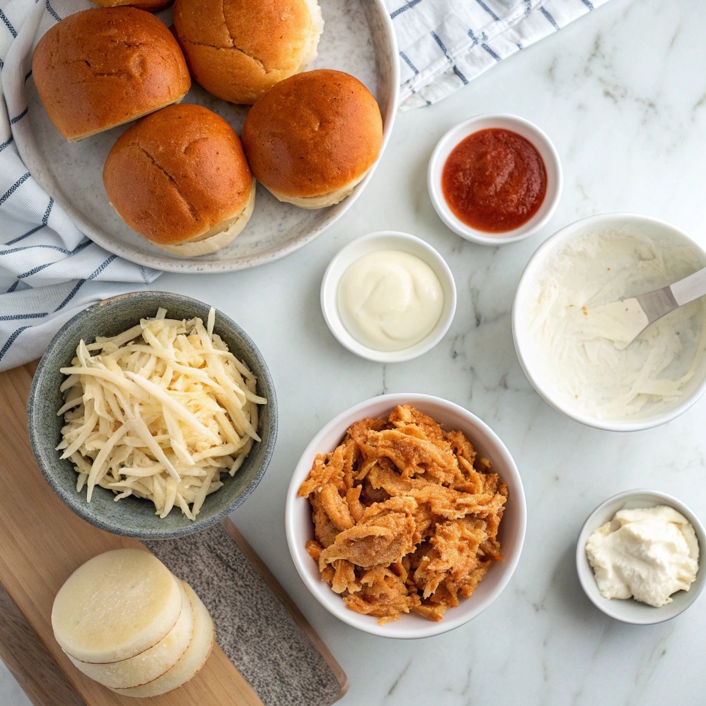 Buffalo Chicken Slider Recipe That Packs a Bold Kick in Every Bite 6 buffalo chicken slider ingredients