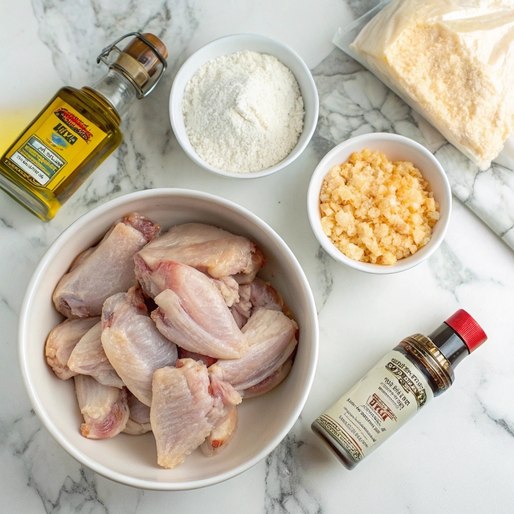 Deep Fried Chicken Wings That Turn Out Crispy Every Time 7 Ingredients for deep fried chicken wings