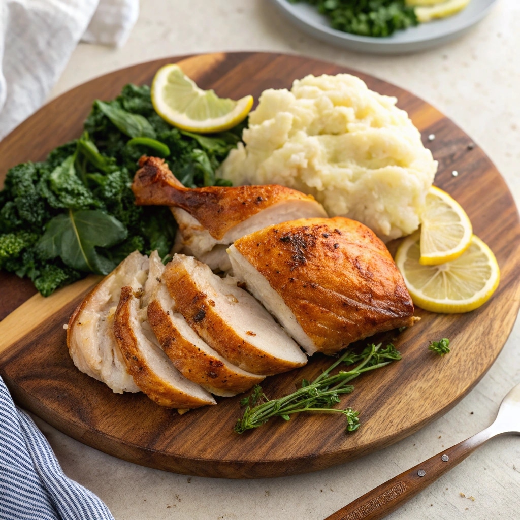 Whole Chicken Air Fryer Recipe That Delivers Crispy Skin and Juicy Meat 8 serving whole chicken air fryer recipe